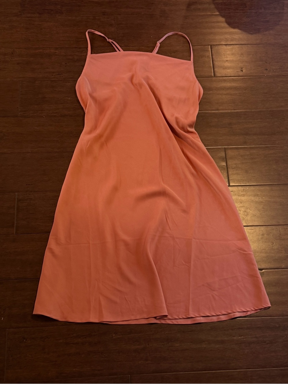 Coral Slip Midi Dress - Grade & Gather